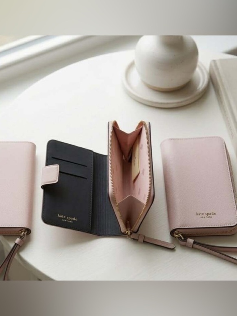 kate spade Light Pink Wristlet Phone Case Wallet